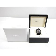 GaGa MILANO ガガミラノ 5312.01 マヌアーレ 48ｍｍ スケルトン PVD 手巻き機械式 腕時計 ∠UP3743