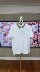 Burberry London チェック カラー 半袖 ポロシャツ L サイズ