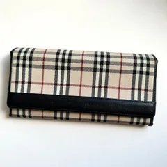 バーバリー　BURBERRY 長財布　ノバチェック