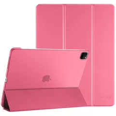 ProCase iPad Air 13インチ M2 (2024) iPad Pro 12.9 ケース 第6/5/4/3世代に適用（2022 2021 2020 2018） スリム 三つ折り スタンド スマートカバー Pencilのペアリングと充電に対応