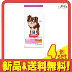 ヒルズ サイエンス・ダイエット 小型犬用 アダルト ライト 1～6歳 肥満傾向の成犬用 チキン 1.5kg 4個セット まとめ売り
