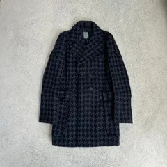 SHINICHIRO ARAKAWA チェック ウール ジップ ジャケット SHINICHIRO ARAKAWA チェック ウール ジップ ジャケット