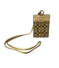 コーチ パスケース ネックストラップ付き レディース COACH