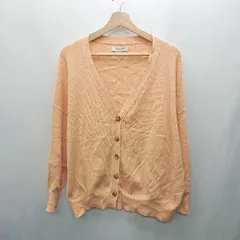 ◇ ⊂ Sonny Label URBAN RESEARCH 長袖 ニットカーディガン サイズF オレンジ レディース E  【1502060036689】