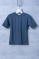 美品✨】DEMYLEE ローゲージコットン 春ニット コットン100% 半袖