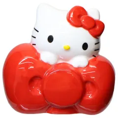 ハローキティ 貯金箱 フィギュアバンク エッジー サンリオ サンアート プレゼント キャラクター グッズ のサムネイル