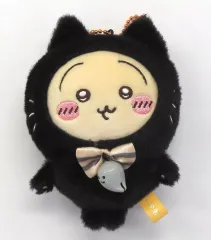 匿名配送 ちいかわ ハロウィン 黒猫のマスコット ハチワレ うさぎ 4セット 予約】ちいかわ 黒猫のマスコット（うさぎ）【2024年10月中旬