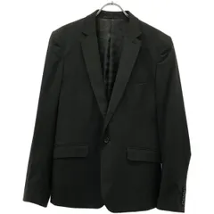 nano universe ナノ ユニバース 1Bテーラードジャケット NUW02JK006TN ブラック M