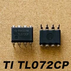 TL072CP オペアンプ  2個セット/ Texas Instruments