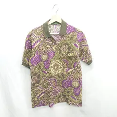 ◇ ⊂ Aramis Club 半袖 ポロシャツ サイズL パープル系 メンズ E  【1411210002927】