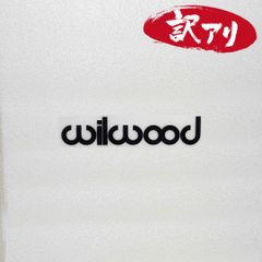 訳あり☆wilwood ウィルウッド カッティングステッカー ブラック 1枚 縦23mm×横110mm | ロゴ | デカール | 切り文字 | 切文字 | 新品 | 未使用 | 送料無料 | 匿名配送