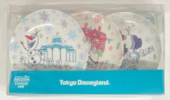 東京ディズニーリゾート ミニプレート(3枚セット) Anna and Elsa's FROZEN Fantasy オラフ 2016