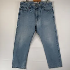 古着 リーバイス Levi's デニムパンツ 505 ブルーデニム ジーンズ ジーパン ストレート 大きいサイズ w40 L32 アイスブルー メンズ