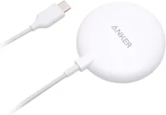 Anker PowerWave Magnetic Pad Lite（マグネット式ワイヤレス充電器） iPhone 15 / 14シリーズ ホワイト