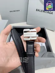 【今日WTO】Balenciaga 新款レザーベルト-1-GOL49