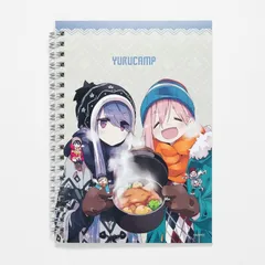 Laid-back Camp△ Ring Notebook Original Version A