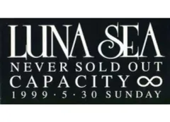 【中古】シール・ステッカー(男性) LUNA SEA ステッカー 「NEVER SOLD OUT CAPACITY∞」