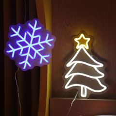 【定価50%OFF】クリスマスツリー(白) ☓ ネオンサイン / ネオン管 / ネオンライト / インテリア照明