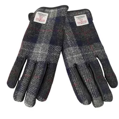 ハリスツイード Harris Tweed チェック柄手袋 メンズ 表記無 のサムネイル