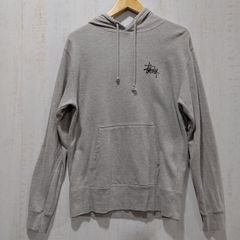 STUSSY ステューシー ロゴプリントプルオーバーパーカー sizeS