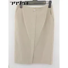 ◇ NATURAL BEAUTY BASIC ナチュラルビューティーベーシック 膝下丈 ナロー スカート サイズS ベージュ系 レディース  【中古】 【1110060003190】