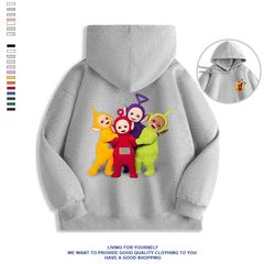トレーナー パーカー 秋冬 グレー アイテム オシャレ Tシャツ 半袖 夏 インス映え y2k テレタビーズ Teletubbies グッズ 玩具 おもちゃ ぬいぐるみ グッズ