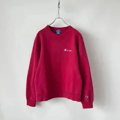 80s USA製　チャンピオン スウェット　青刺繍タグ　スクリプトロゴ　前V　champion T1344 B8