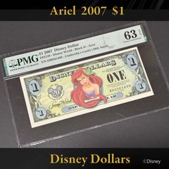 ディズニーダラー 　2005年　スティッチ 　10ダラー　バーコード付き 2005 T $10 Disney Dollar Bill Money Stitch With Barcode