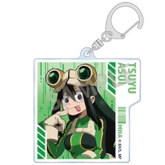 【中古】キーホルダー 蛙吹梅雨 「僕のヒーローアカデミア トレーディングアクリルキーホルダーvol.1/7期」