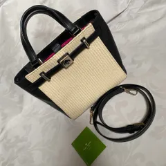 ケイトスペード  2way バッグ　ショルダーバッグ　ハンドバッグ　かごバッグ