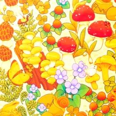 【SARAH'S SILK】Mushroom Seek & Find Playsilk 限定デザイン