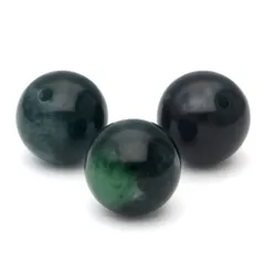 1粒売り 翡翠 ブルーグリーン 12mm パワーストーン バラ売り 天然石 パワーストーン ばら売り ビーズ 穴あき 1玉売り アクセサリー パーツ ハンドメイド アクセサリーパーツ 材料 天然石ビーズ パワーストーンビーズ