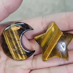 タイガーアイ✨お星さま&お月さま✨カービングセット✨