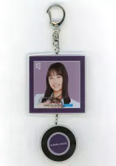 【中古】雑貨 入江里咲 レコード風連キーホルダー 「モバガチャ Juice=Juice オフィシャルオンラインガチャ ～Autumn ver～」 レア賞