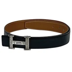 【激レア・美品】エルメス　マルジェラ期　トゥアレグ リバーシブル・ベルト 楽天市場】【アパレル】HERMES エルメス リバーシブル ベルト