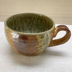 ほっこりマグ スープカップ【窯炎】マグカップ たっぷりマグ コーヒーカップ カフェオレ 瀬戸焼 陶器 新品未使用品 日本製