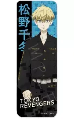 【中古】バッジ・ピンズ PF.松野千冬 レザーバッジ(ロング) 第3弾 「東京リベンジャーズ」