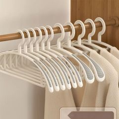 10 個の非マーキングハンガー家庭用衣類はバッグを買う余裕がなく、変形しない衣類ラック乾燥衣類ノンスリップアンチショルダーアングルワードローブハンギングハンガーxiaokb243