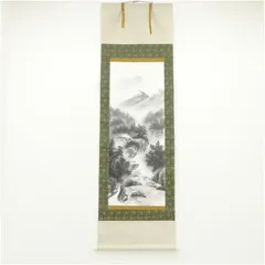 2025年最新】絹本 掛軸 山水の人気アイテム - メルカリ