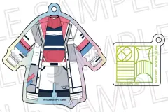 【中古】キーホルダー 紫雲清夏 オーロラ衣装チャーム 「学園アイドルマスター」