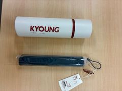 KYOUNG　日傘 コンパクト 超軽量 114g 超スリム収納（直径3cm）携帯便利 折りたたみ 遮光遮熱 UVカットUPF50+ 紫外線遮断 折り畳み