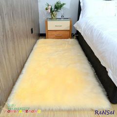 ムートンシーツ・ラグ ムートンラグ 200×250 ムートン ラグ 短毛 ファー ムートン
