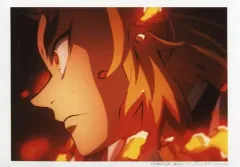 【中古】キャラカード 煉獄杏寿郎(横顔/炎) 「テレビアニメ 鬼滅の刃 無限列車編×ufotable Cafe×マチ★アソビCAFE 場面写ランダムブロマイドくじ 第一話」