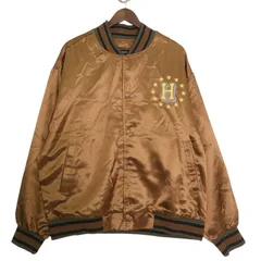 新品未使用 HUF スタジャン スカジャン ブルゾン ブラウン サテン XXL 2025年最新】HUF メンズ スタジャンの人気アイテム - メルカリ