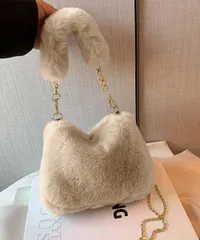 ファーバッグ  チェーンショルダーバッグ
