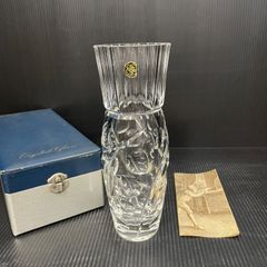 ドイツ製】LAUSITZER CRYSTAL クリスタルガラス 花瓶 花器 - メルカリ