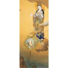 掛軸 狩野芳崖 鶴之図 年中掛け 木箱つき 日本画 日本掛軸 縁起物 健康長寿 掛軸 狩野芳崖 鶴之図 年中掛け 木箱つき 日本画 日本掛軸