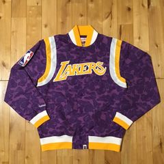 Mitchell&Ness レイカーズ BAPE 迷彩 000000006167
