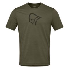 NORRONA ノローナ femund equaliser merino T- Shirt Olive Night  Mサイズ