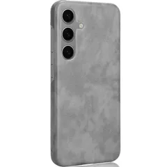 Galaxy A55 5G ケース SC-53E SCG27 レザー ハード ケース 【Color】グレー